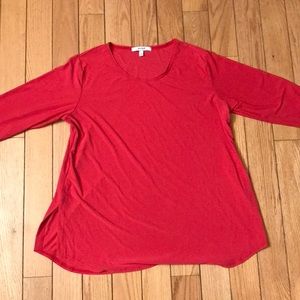 Magenta Long sleeved Sympli shirt (NWOT)